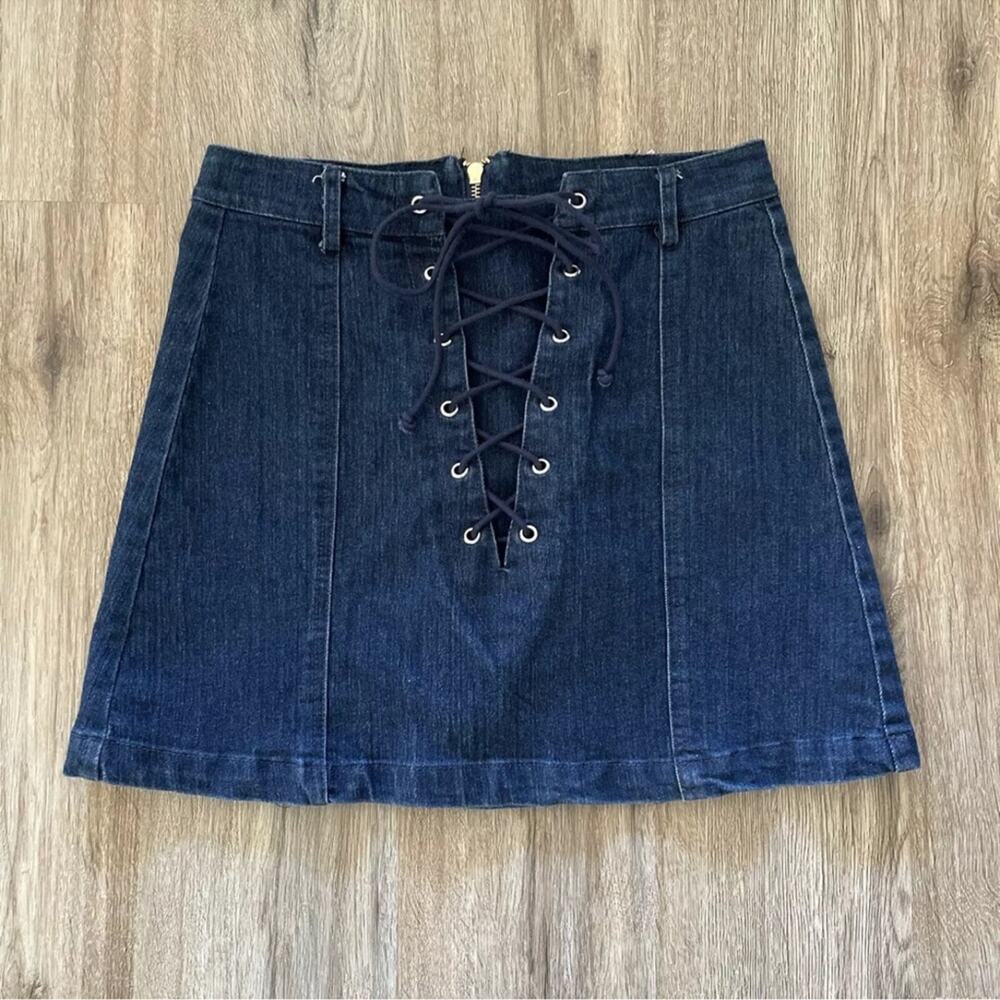 Umgee Denim Skirt Size Small